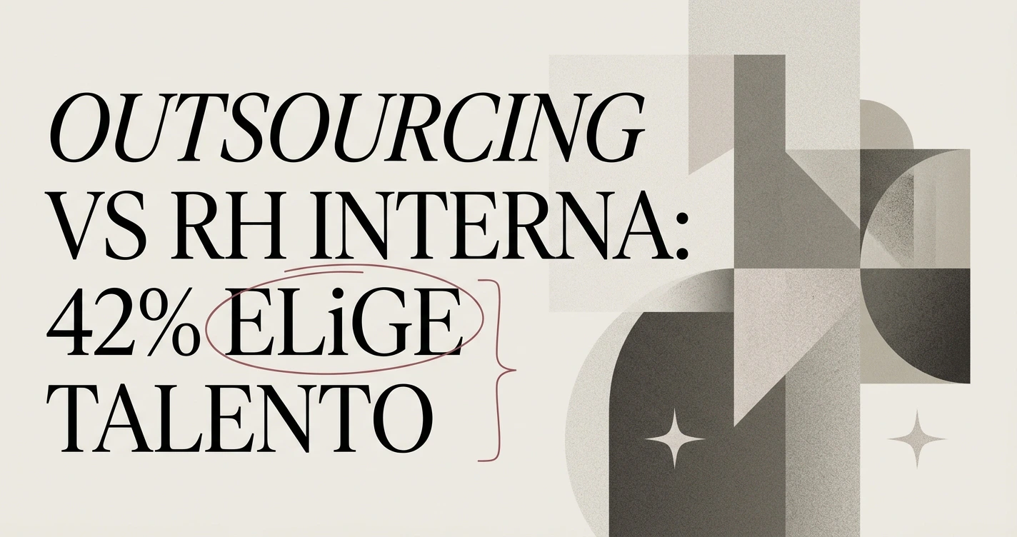 Outsourcing de recursos humanos vs área interna